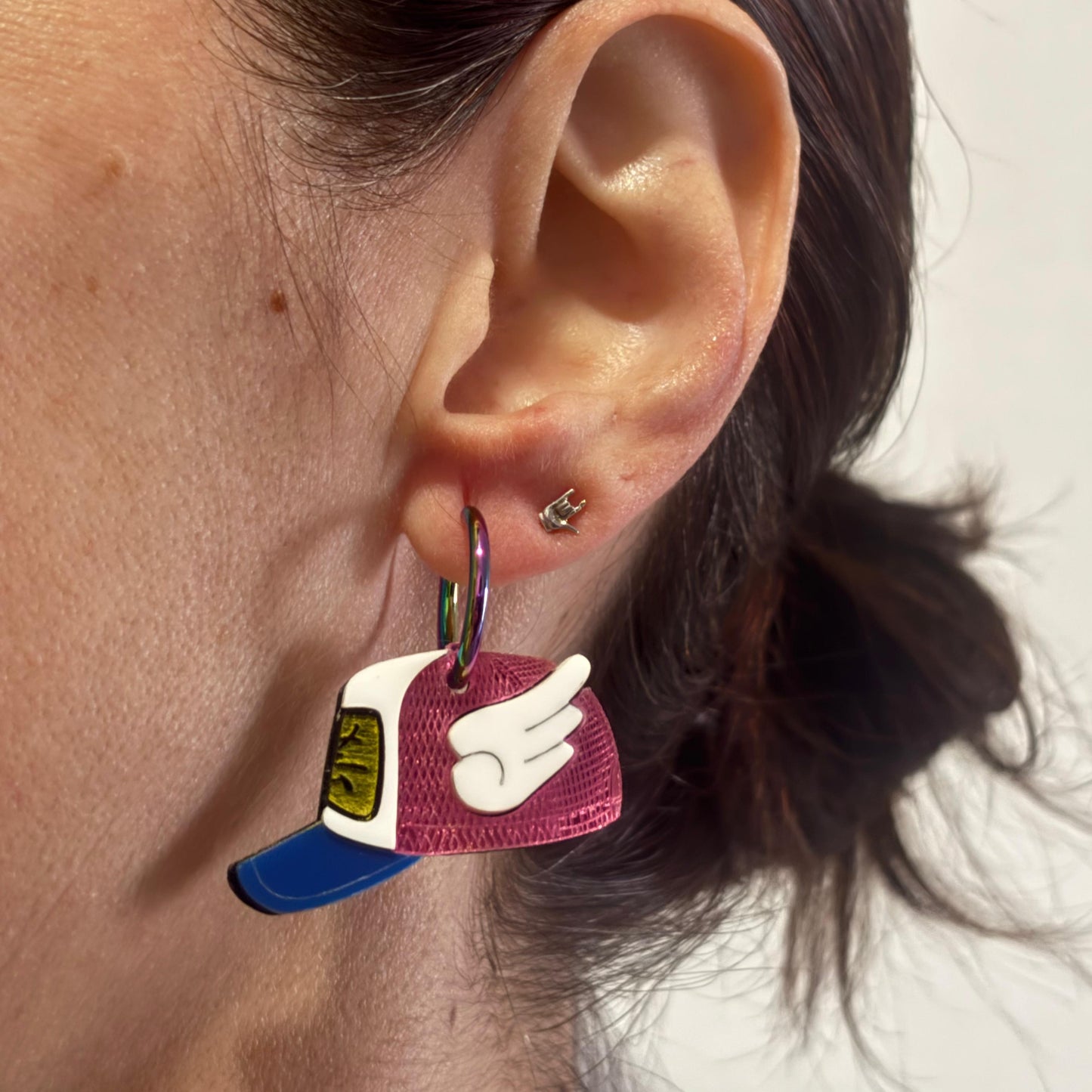 Pendientes Gorra Anime
