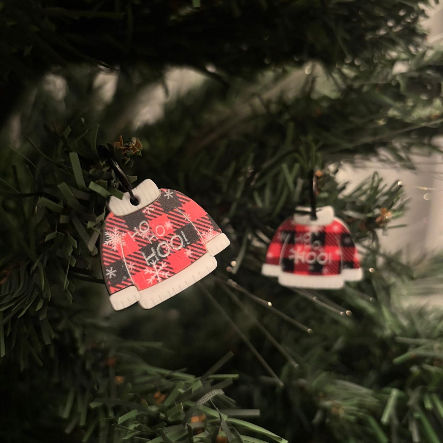 Pendientes Jersey Navideño