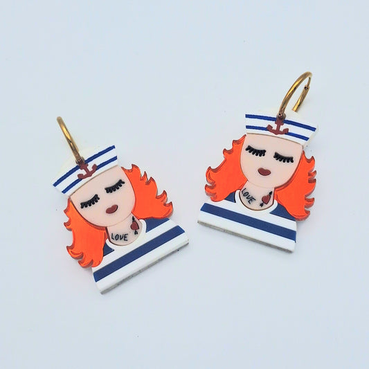 Pendientes Marinera