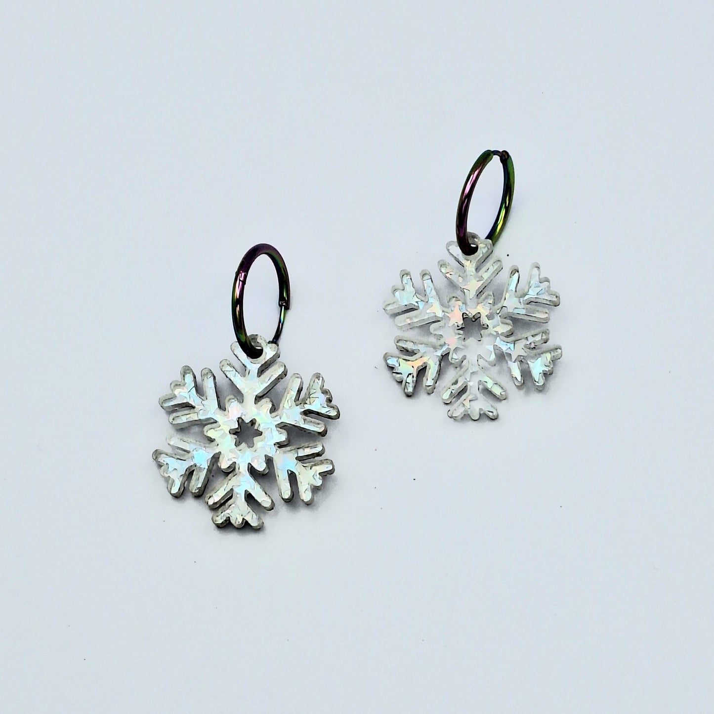 Pendientes Copo de nieve