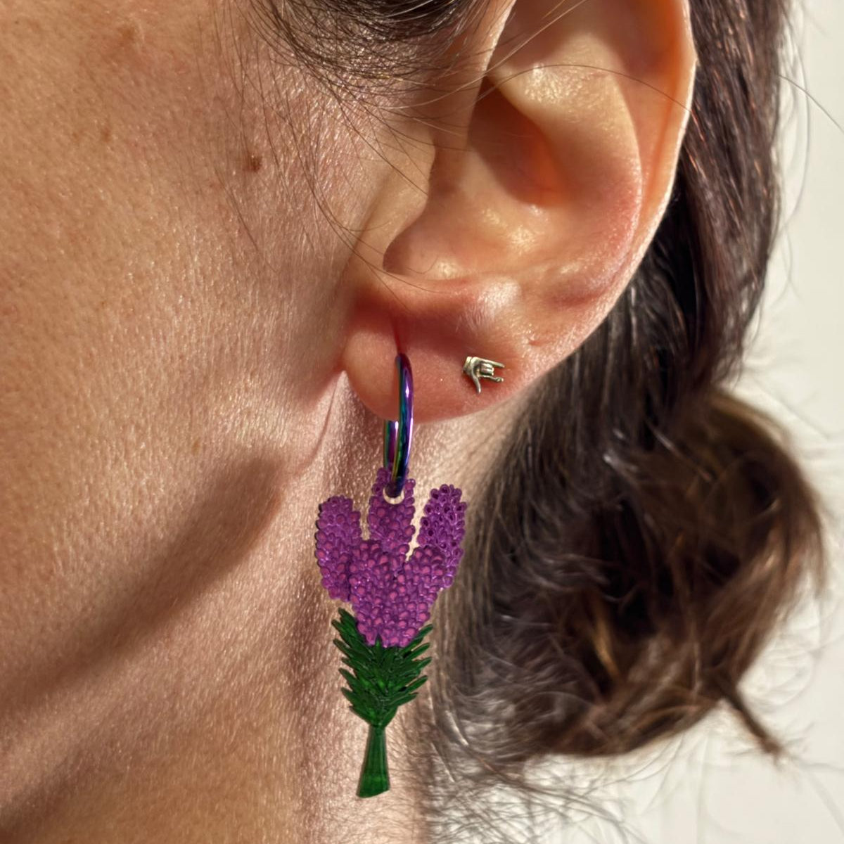 Pendientes de Lavanda