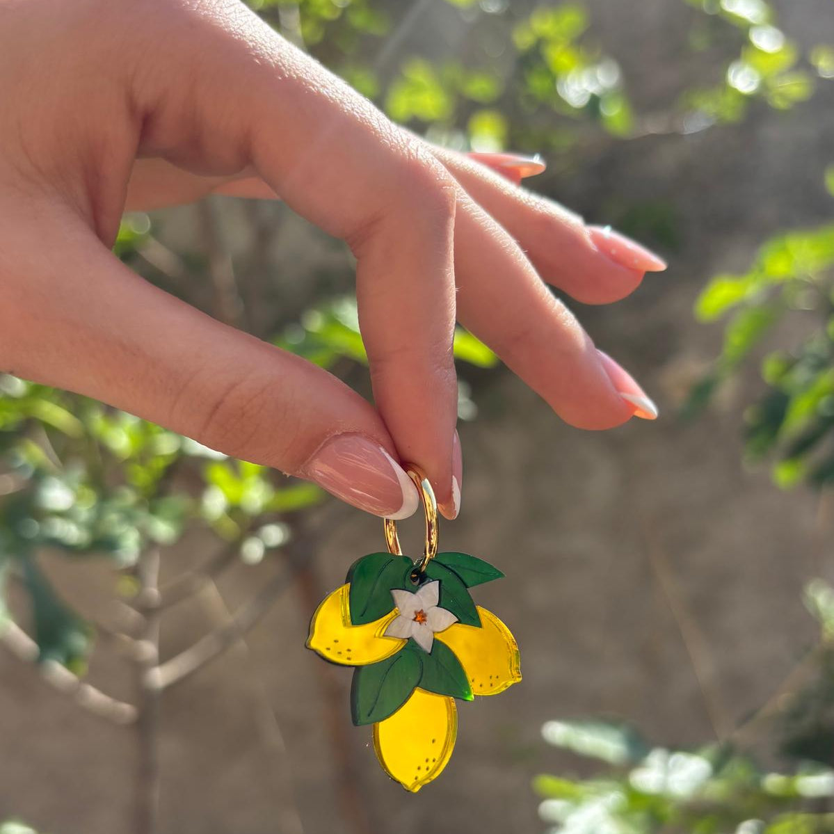 Pendientes de Limoncitos