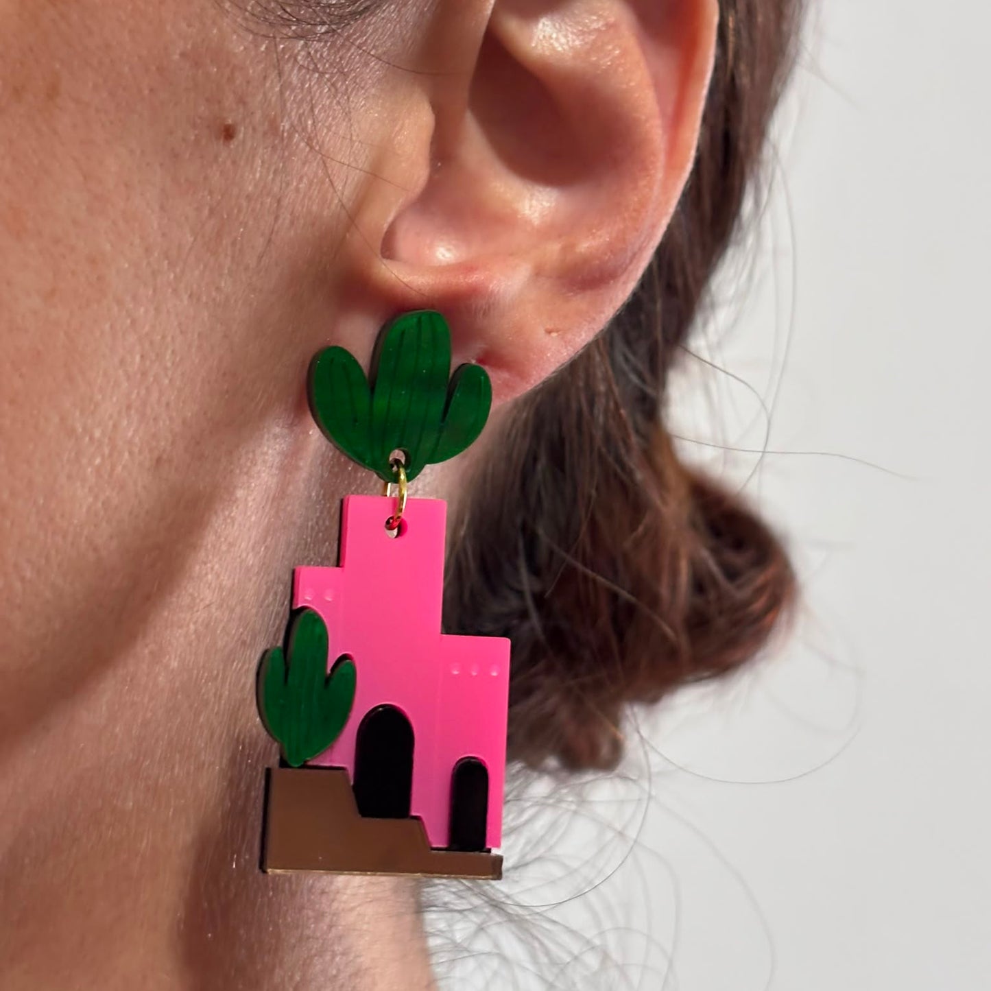 Pendientes Casita Mexicana