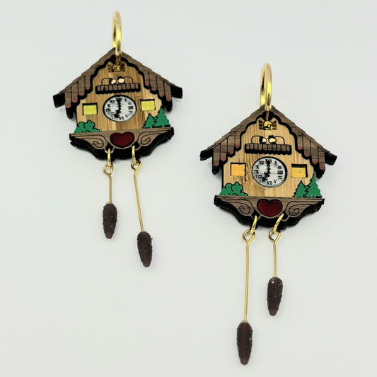 Pendientes Reloj de Cuco