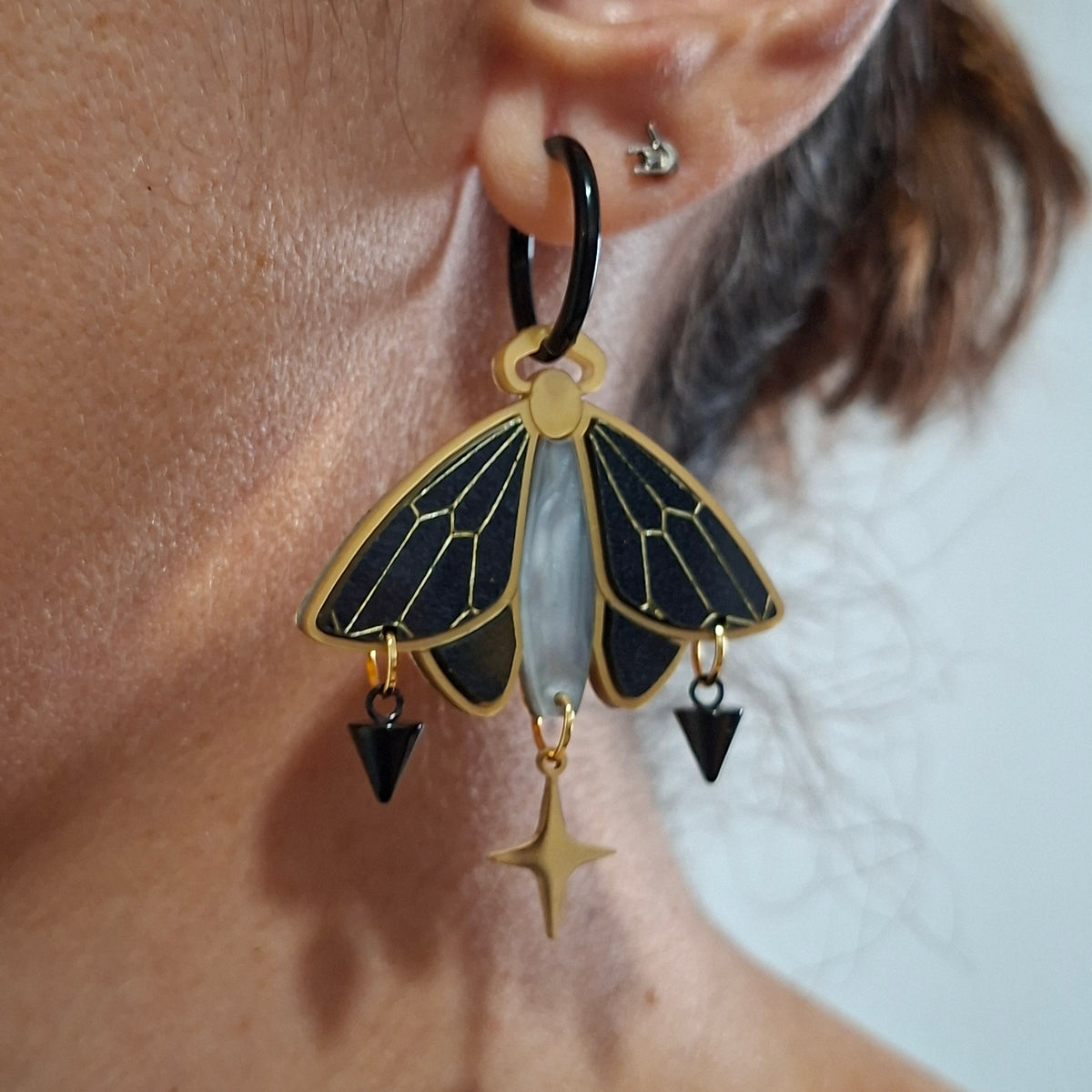 Pendientes de Polilla Mística