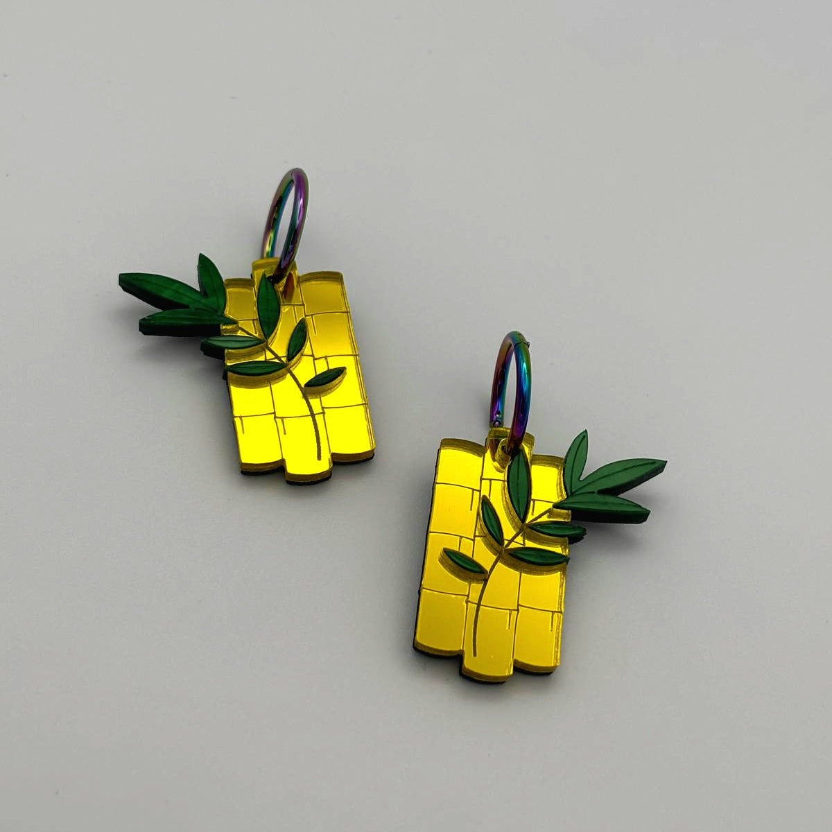 Pendientes Bambú