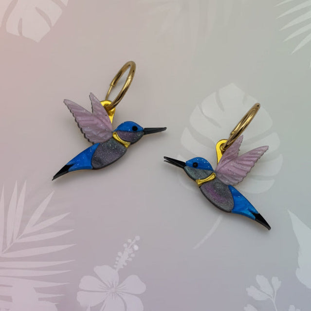 Pendientes de Colibrí