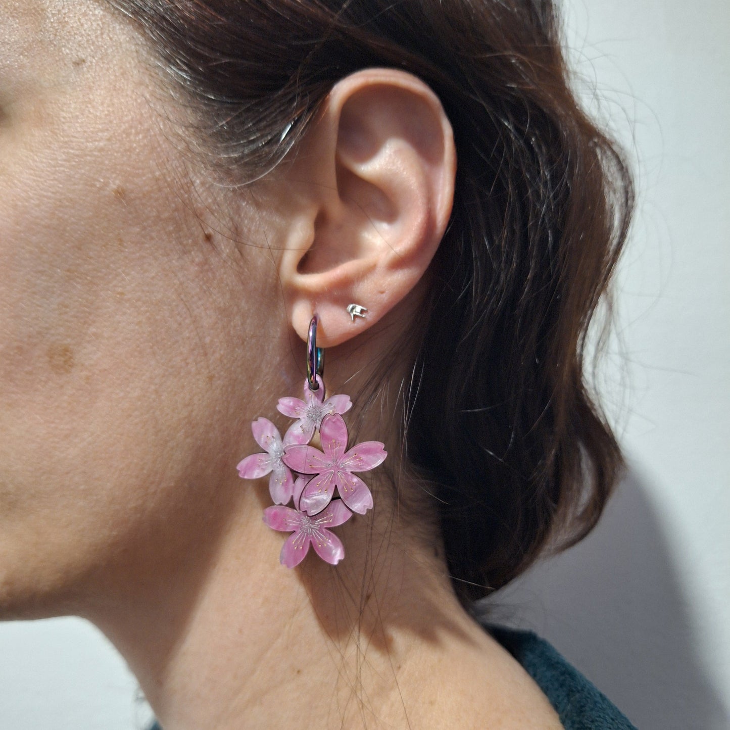 Pendientes Flores de Sakura